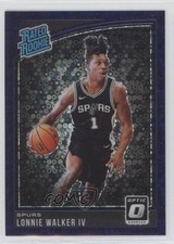 2018-19 Panini Donruss Optic Fast Break Purple Prizm 64/95 Lonnie Walker IV 5xx