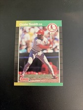 1989 Donruss - Ozzie Smith #63 *Denotes* on Back