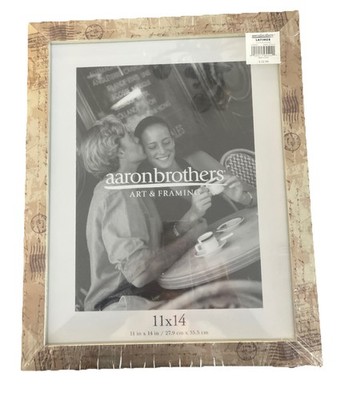 Aaron Brothers Latimer 11x14 Picture Frame Vintage Postcard Style New Sealed
