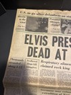 Vintage Aug 16 1977 Press Telegram Elvis Presley Dead at 42 Newspaper — photo 2