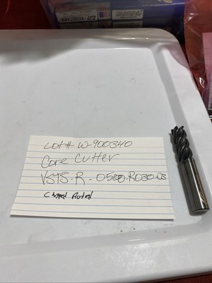 Core Cutter Aided Carbide Endmill VST5-R-0500-R.030-CB (I19)