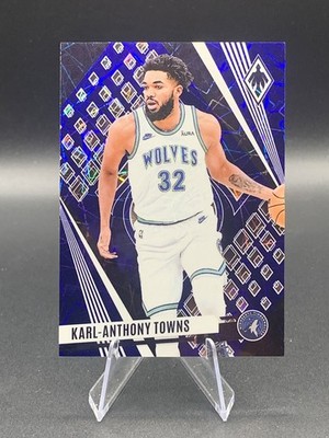 2023-24 Panini Phoenix - Karl-Anthony Towns #165 Blue Lazer Phoenix /275