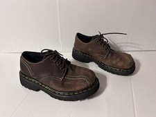 Dr Martens Brown Leather Oxford Shoes Men Size 7