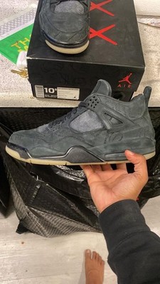 Size 10.5 - Jordan 4 Retro x KAWS Black 2017