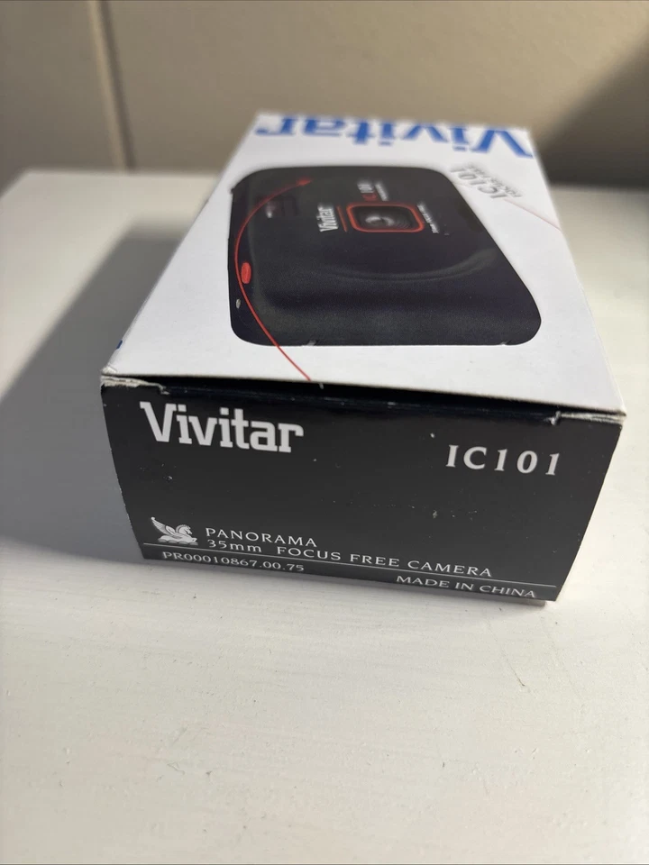 Vintage Vivitar IC101 Panorama 35mm Focus Free Camera Point & Shoot Camera  New  Foto 2 de 4