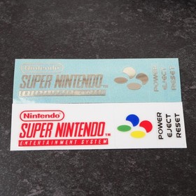 Nintendo Super Famicom Console SHVC-001 SFC SNES Translucent White Shell w/Cable