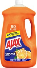 Ajax Ultra Liquid Dish Soap Triple Action Orange Scent 90 fl oz
