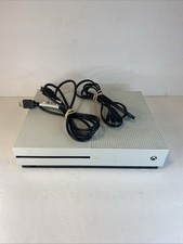Microsoft Xbox One S 1TB Console Gaming System W/ Cords White 1681