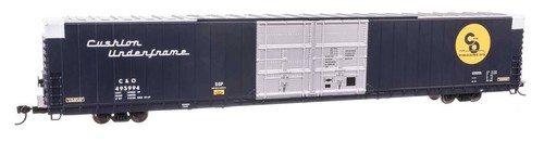 Walthers 920-102114 HO C&O 86' PS doble puerta Hi-Cube Boxcar RTR#493994 | Zustand: New