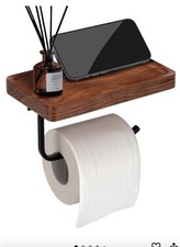 Toilet Paper Holder With Shelf