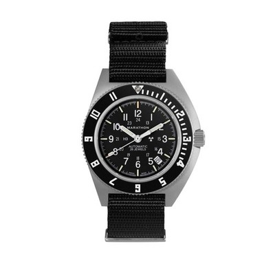 NAV, DATE, AUTO, SAPH, NGM, COL: SS/BKPS DS NYLON 11'' AUTO SSNAV With Date on DE
