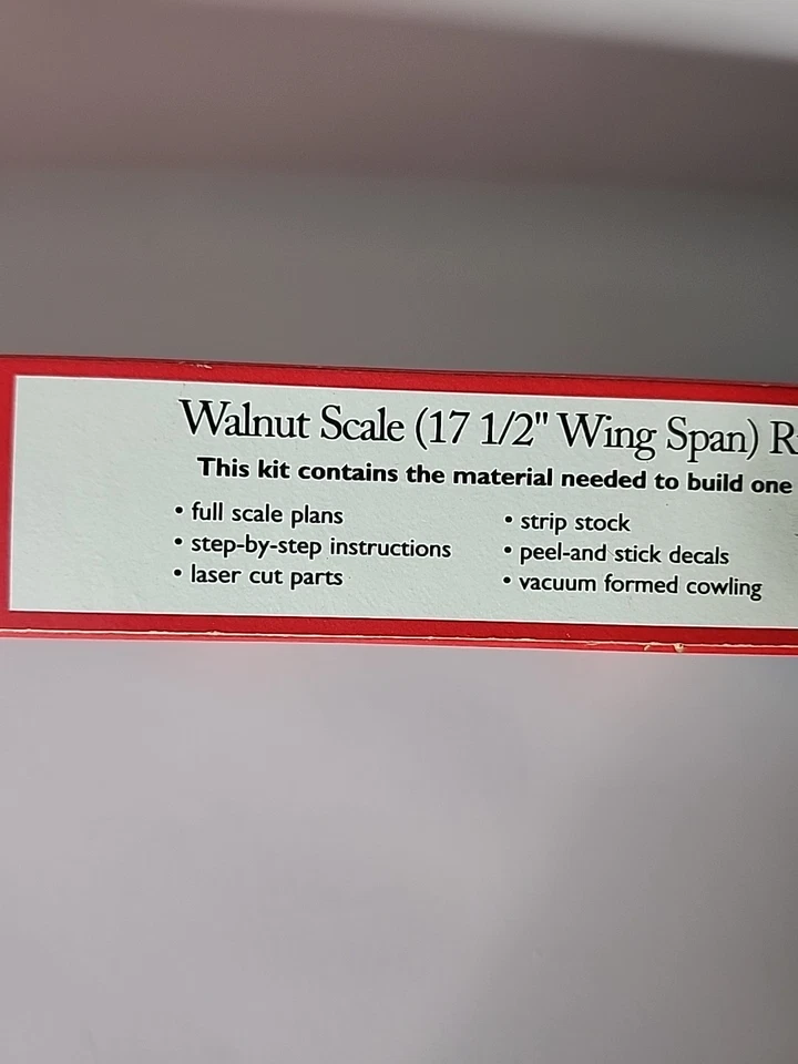 DUMAS AIRCRAFT *  STAGGERWING * RUBBER POWERED MODEL KIT - Image 4 of 4