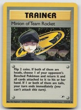 Minion of Team Rocket 113/132 Unlimited Gym Heroes Pokemon MP on eBay