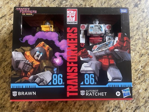 Transformers Studio Series 86 27 28 20bb 24bb Ironhide Prowl Ratchet Brawn MISB - Picture 2 of 3