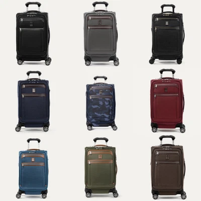 New Travelpro Platinum Elite 21″ Expandable Carry On Spinner Multiple Colors