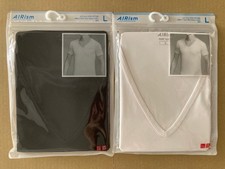 UNIQLO Japan MEN AIRism Short Sleeve V Neck T-shirt