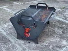 Foldable Camping Grill “Iron Deer” – Compact, Durable, Stylish, Versatile