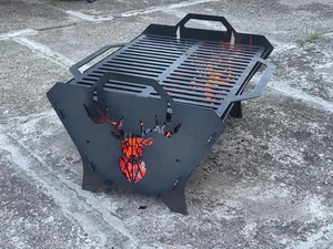 Foldable Camping Grill “Iron Deer” – Compact, Durable, Stylish, Versatile