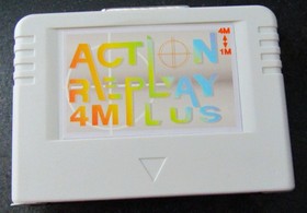 Action Replay Plus 4M Memory Card RAM Card For Sega Saturn, comeplete.