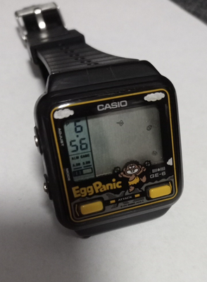 カシオ ドラムカートリッジ ブラックGE6-DSK 1個 Casio GE-6 Egg Panic Vintage very rare game watch japan 1980s NO