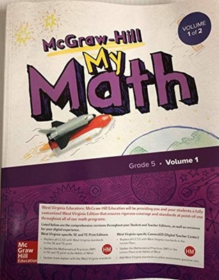 Mcgraw-Hill My Math, Grade 5, Student Edition, Volume 1 - Trade Paperback NEW Mc