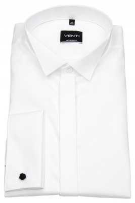 Venti Smokinghemd Modern Fit Kläppchenkragen UMA weiß 001940 000