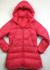 *HOT Women THE NORTH FACE 550 POLAR JOURNEY PARKA HOODED DOWN PUFFER PINK Coat S