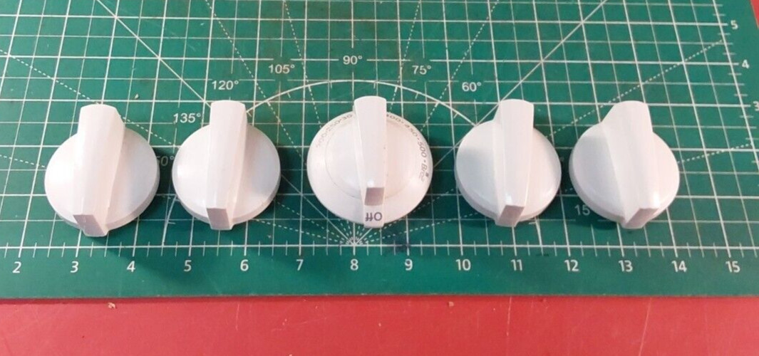 OEM GE Gas Stove Knob Set(5)  WB03X21228 WB03X21229 AP5789951.