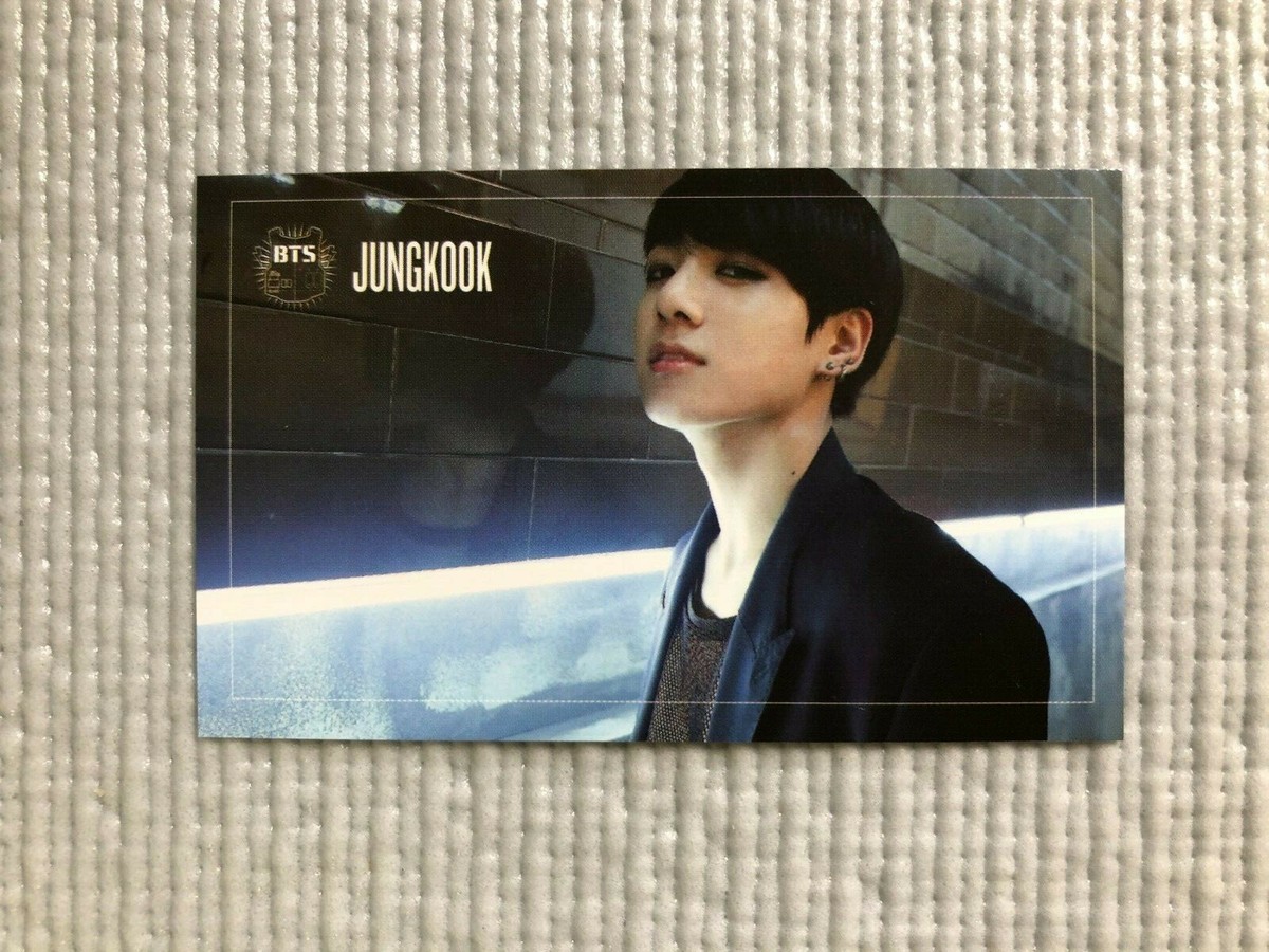 BTS 1st Album Dark & Wild Official Photo Card ( JUNGKOOK