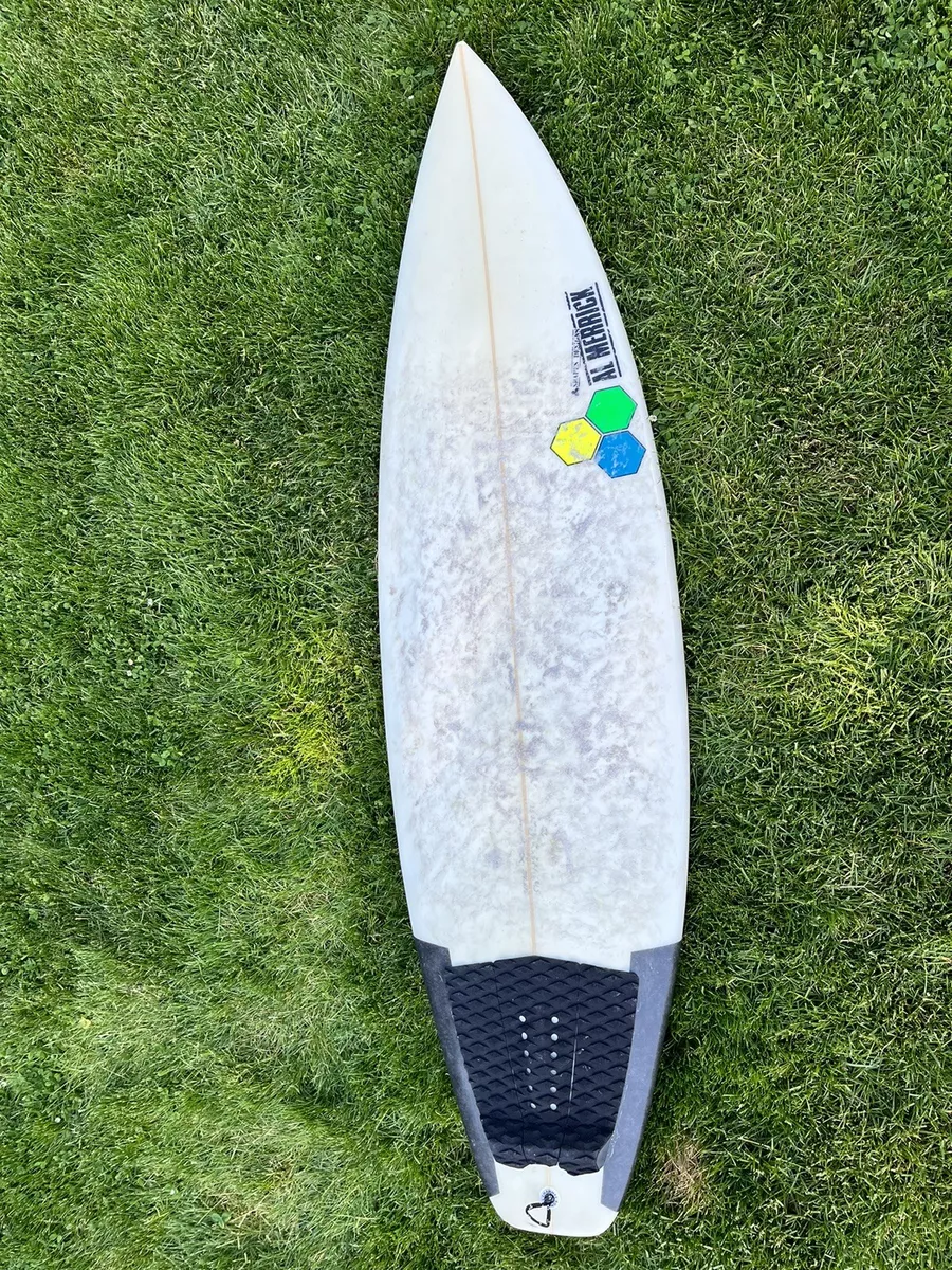 Al Merrick Surf Board With Fins 5 Foot 10 Inches | eBay