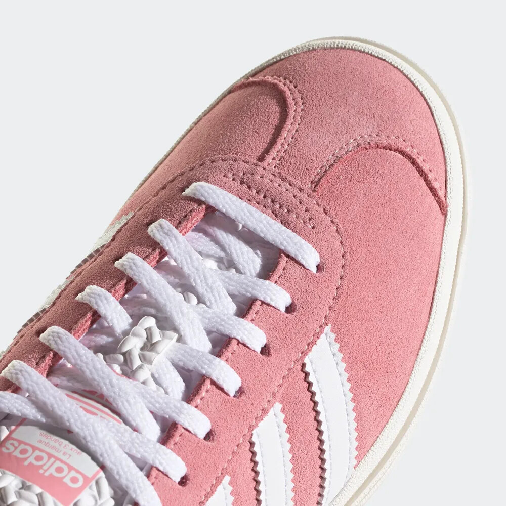 On Feet Adidas Bermuda Shoes Glow Pink Adidas Adidas Originals GAZELLE  INDOOR W Sandy Pink/ White