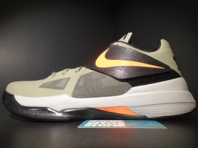 NIKE ZOOM KD IV 4 KEVIN DURANT UNDEFEATED ROGUE GREEN BLACK ORANGE 473679-302 11