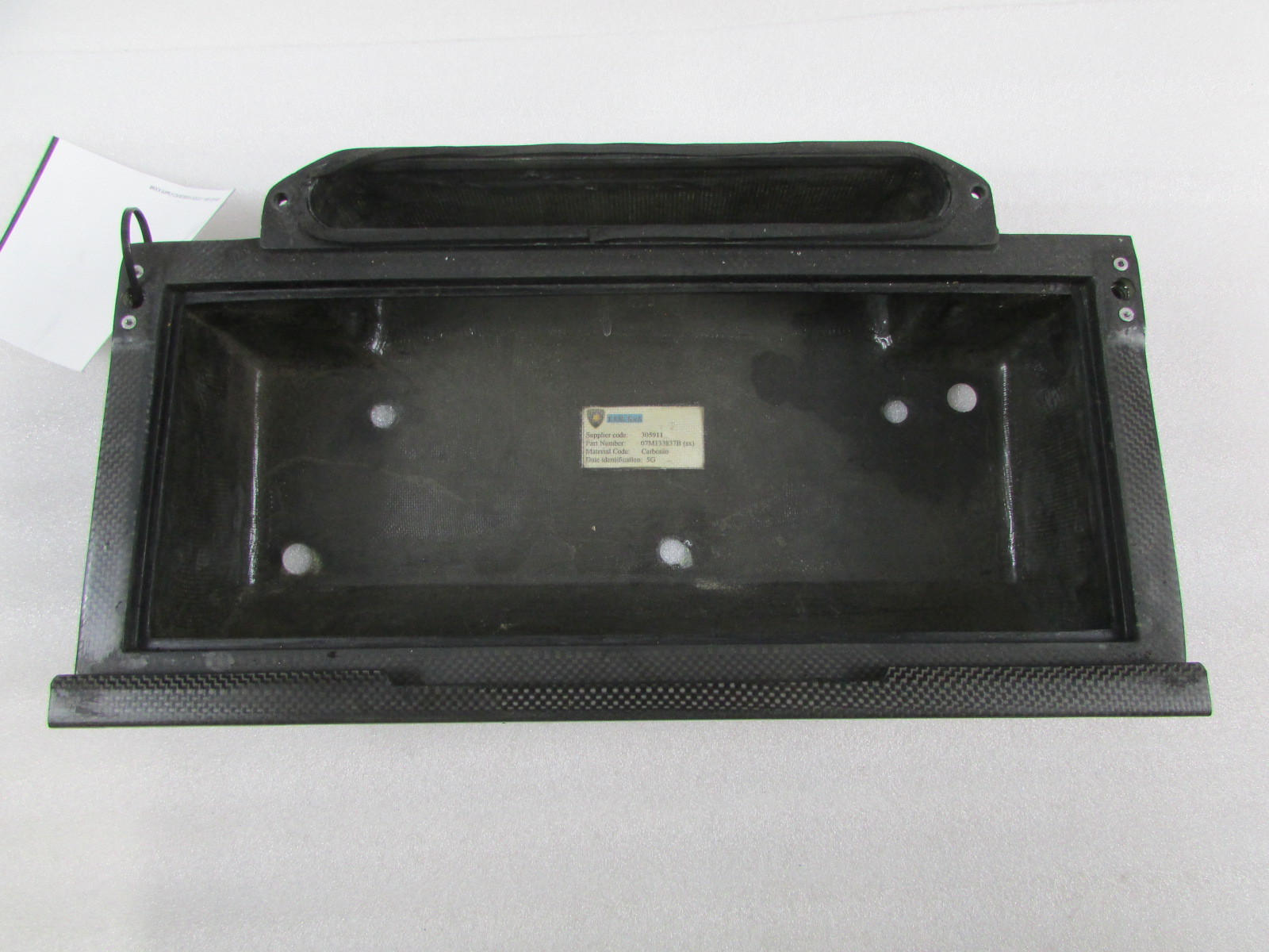 Lamborghini Murcielago Roadster LH Carbon Fiber Lower Air Cleaner Box 07M133837B