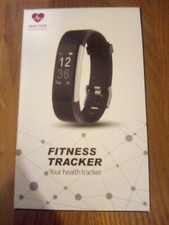 Fitness Tracker Watch - Black