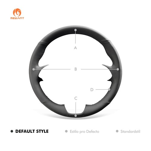 DIY Leather Hand Sewn Steering Wheel Cover for Mazda 6 Mazda 3 CX-3 CX-5 CX-9 - Bild 8 von 8
