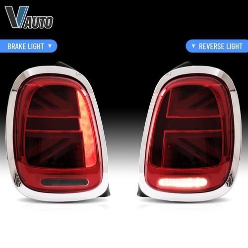Fits 2014-2019 BMW Mini Cooper F55 F56 F57 Sequential LED Tail Lights Left+Right - Foto 5 di 15