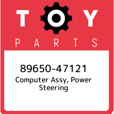 89650-47121 Toyota Computer assy, power steering 8965047121, New Genuine OEM Par