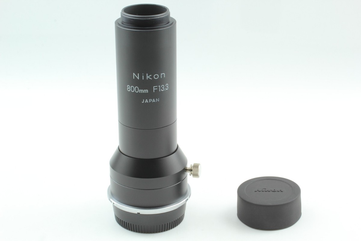 ★希少★Nikon 800mm F13.3 FIELD SCOPE用 MINT] Nikon 800mm f/13.3 for Fieldscope Camera Attachment