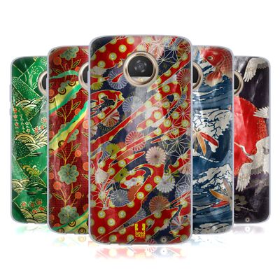 HEAD CASE DESIGNS ORIENTAL PATTERNED FABRICS SOFT GEL CASE FOR MOTOROLA PHONES 2