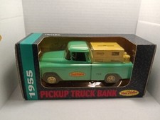 ERTL 1955 PICKUP TRUCK BANK DIE-CAST 1/25 SCALE NEW