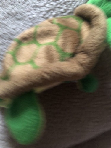 Vintage Playmates 1997 Beanfuls Beanie Soft Turtles 9” Mum With Baby. - Picture 7 of 7