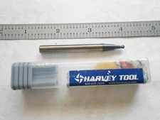 NEW HTC USA HP 1/8" DIA. X 2-1/2" OAL 2 FL. CC CARBIDE MOLD CUTTER BALL ENDMILL