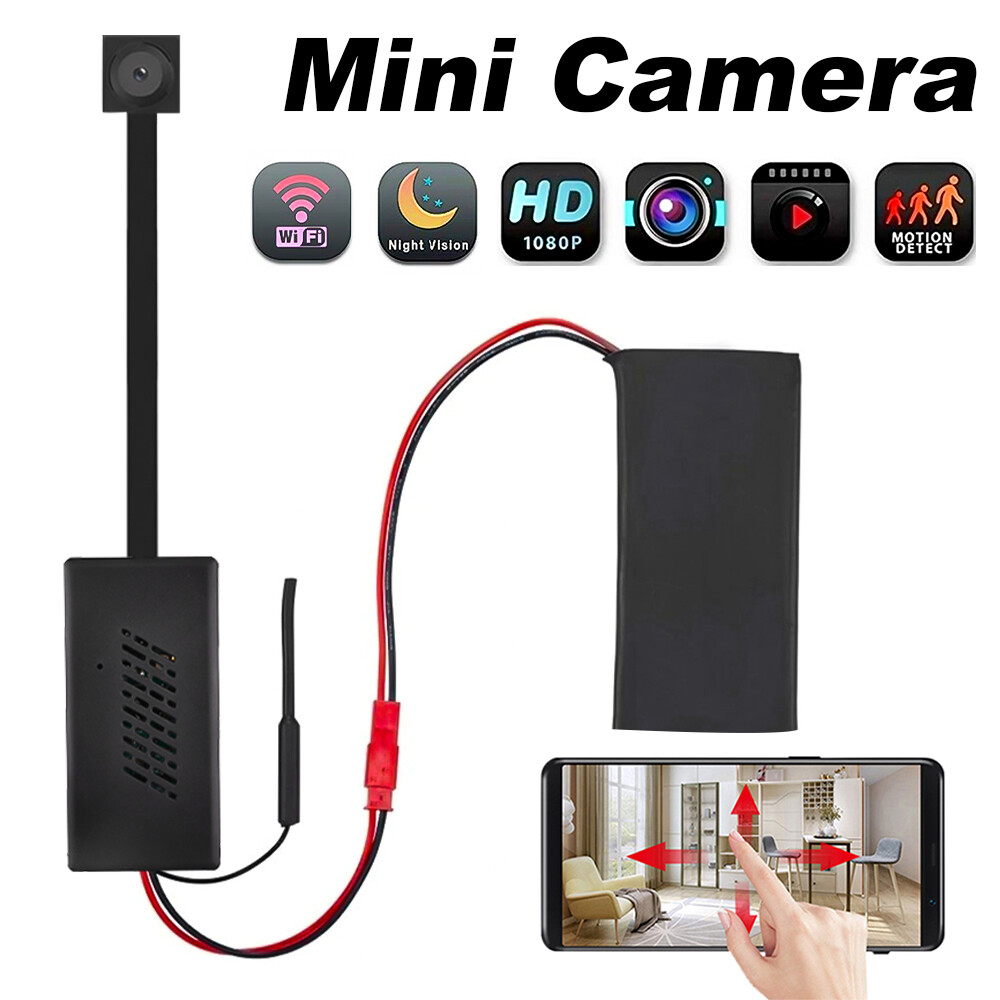 DIY Mini 1080P HD WiFi Security Camera for Remote Home Monitoring