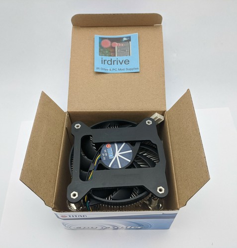 NEW Titan Low-Profile 4pin Intel Socket LGA 1150/1151/1155/1156/1200 CPU Cooler - Picture 8 of 11