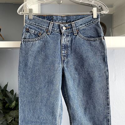 Vintage 90's Levi 517 Slim Fit Boot Cut Jeans Low Rise Size