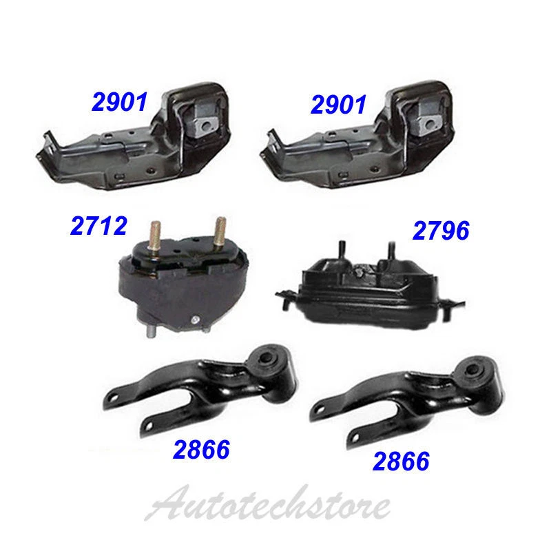 For 95-05 Chevrolet Lumina/ Monte Carlo Engine Motor & Trans.Mount Set 6PCS M662 - Image 2 of 4