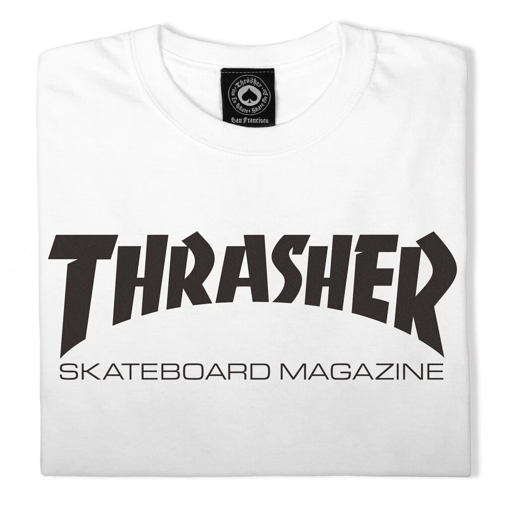 Thrasher Skate Mag T Shirt White