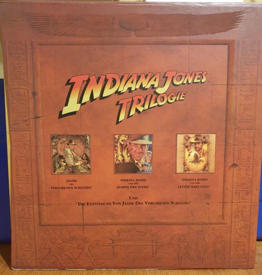 Laserdisc Indiana Jones Box 4 Disc incl. Making of Teil 1 Pal Dolby deutsch - Bild 2 von 4