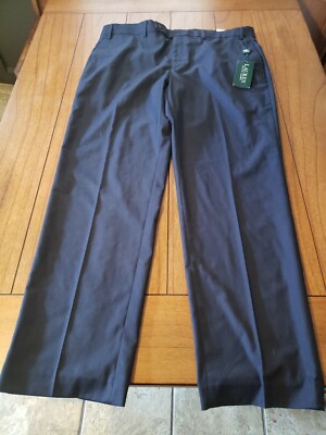 NWT Lauren Ralph Lauren Men's Norton Dress Pants 36x30 BLACK Classic Fit |  eBay