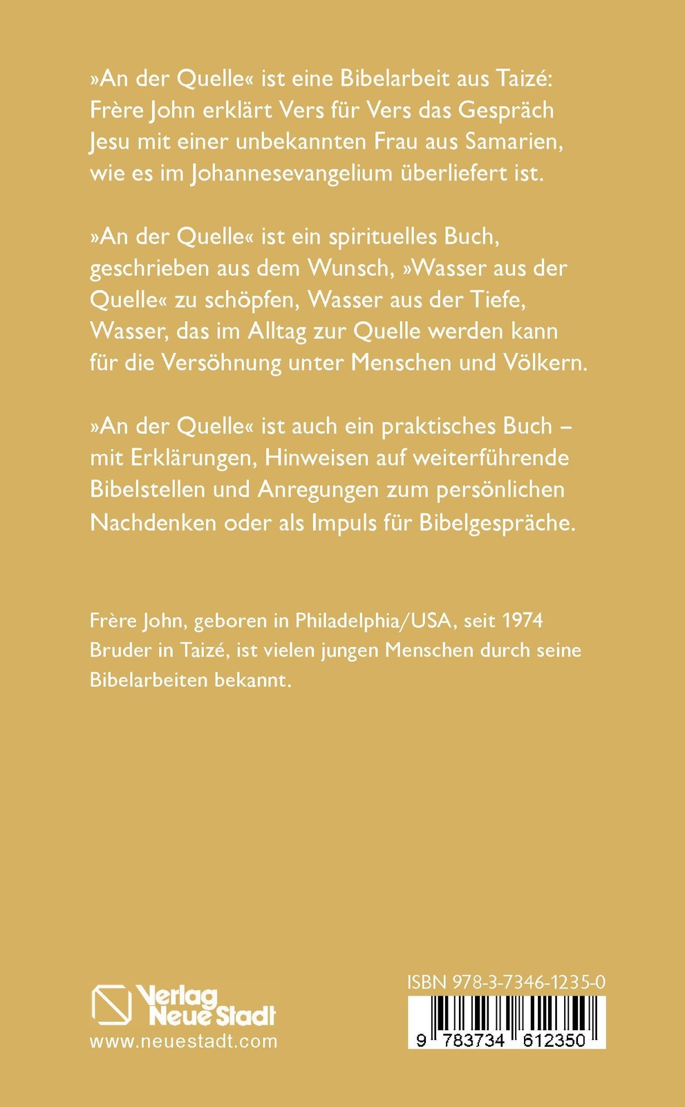 Thumbnail - An Der Quelle Jesus Und Die Samariterin Frère John Taizé Taschenbuch